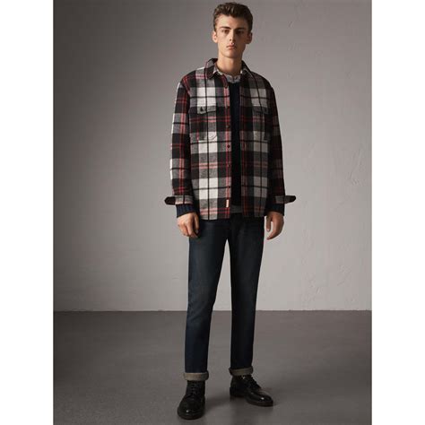 black burberry shirt women's|burberry flannel shirt men's.